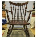 Rocker w/ North Wind Head