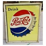 Pepsi Cola Sign-Circa 1950