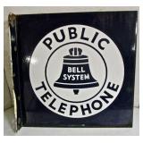 Bell Telephone Flange Sign