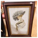Framed Fashion Print