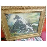 Framed Horse Print
