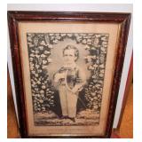 "Little Brother" Currier & Ives Print