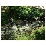 bear yard statues