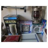 Heater & fans