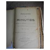 Record of Minutes - Village of Andes 1916