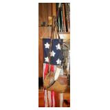 Powder Horns & Flag