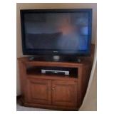 Philips Flat Screen TV, corner TV stand