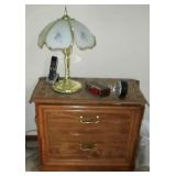night stand & lamp