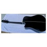 Rear View of Guitar