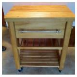 Rolling Butcher Block
