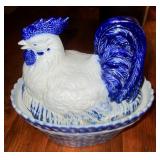Large Hen On Nest