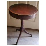 Round Mahogany Stand