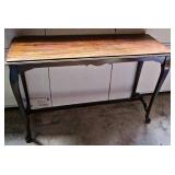 Mahogany Library Table