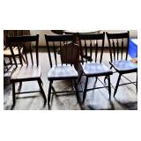 4 Arrow back Chairs