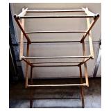 Folding Clothes/ Quilt Rack