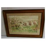 Thomas Craig Signed Watercolor