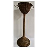Wicker Plant Stand