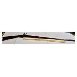 62" Flintlock Rifle Marked "LONDON/WARRANTED"