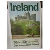 Vintage Aer Lingus Travel Poster