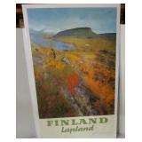 Vintage Finland Travel Poster