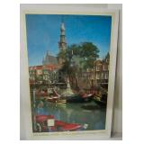 Vintage Netherlands Travel Poster