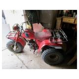 Side view of Honda 3-wheeler
