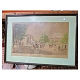 19th Century New York City Lithograph