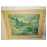 Vintage Railroad Print