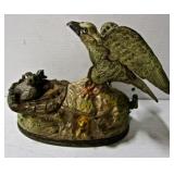 Eagle & Eaglets Mechanical Bank