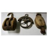 Antique Pulleys