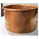 Large Polished Brass Kettle