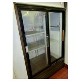 True 2-Door Display Refrigerator