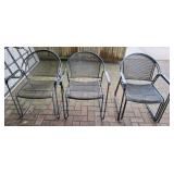 46 Steel Mesh Chairs