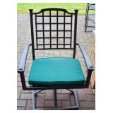 10 Aluminum Pedestal Chairs
