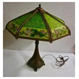 Reverse Painted Lamp