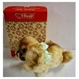 Steiff Dog w/ Tag & Box
