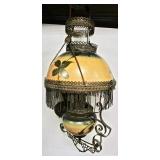 Hanging Victorian Era Lamp