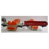 Searchlight & Gondola Cars w/ Boxes