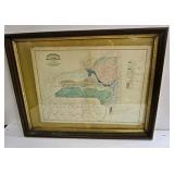 Early New York State Map