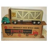 Structo Cattle Truck-Mint In Box