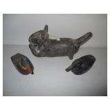 Duck & prehistoric carving