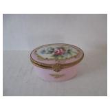 French Porcelain Pill Box