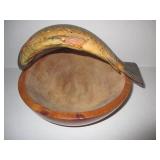 bood bowl w/ fish handle