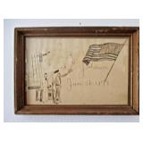 1899 Patriotic Drawing