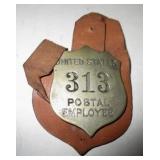 Vintage Postal Badge