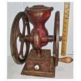 Front View of Coles Coffee Grinder