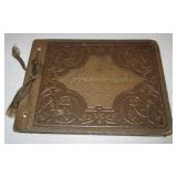 vintage autograph album