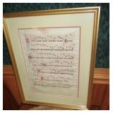 Framed Music