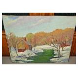 John Wescott Painting- local folk artist