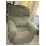 green recliner